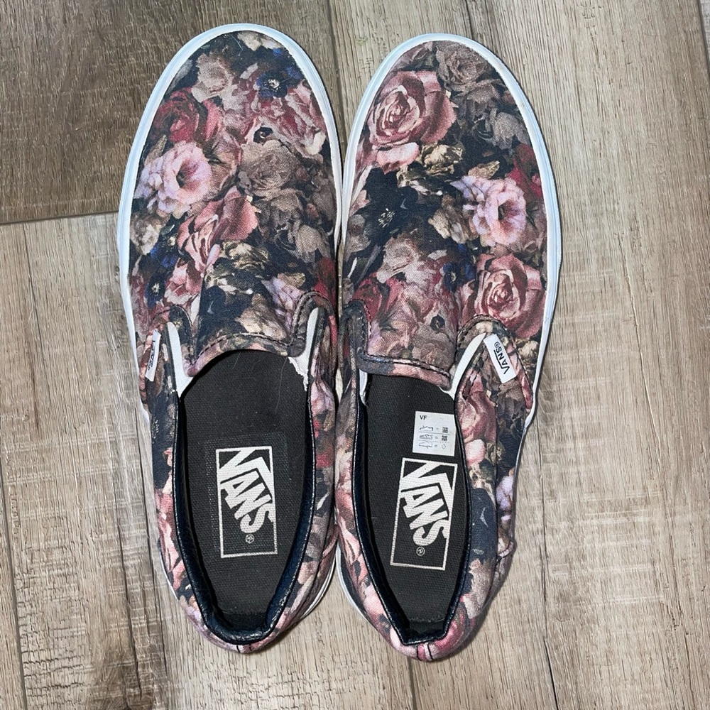 Floral Vans
